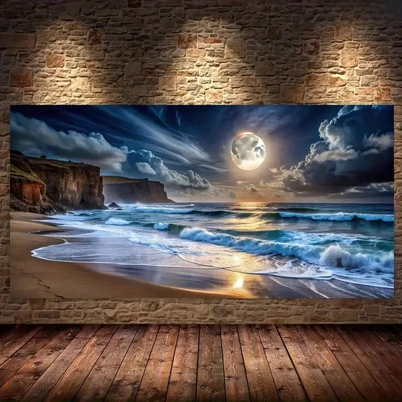 Spectacular Cliffs,Waves,Moon Night Diy Diamond Painting Jewelry Cross Stitch Diamond Crystal Mosaic Embroidery Kit Home Decor
Spectacular Cliffs,Waves,Moon Night Diy Diamond Painting Jewelry Cross Stitch Diamond Crystal Mosaic Embroidery Kit Home Decor
