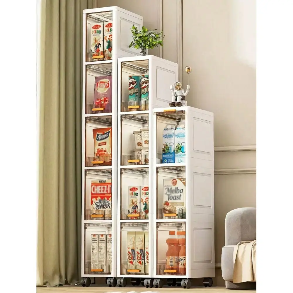 4Layers High Narrow Storage Cabinet With Transparent Doors And Shelves, UltraThin Bathroom Storage Box, Foldable Stora
4Layers High Narrow Storage Cabinet With Transparent Doors And Shelves, UltraThin Bathroom Storage Box, Foldable Stora