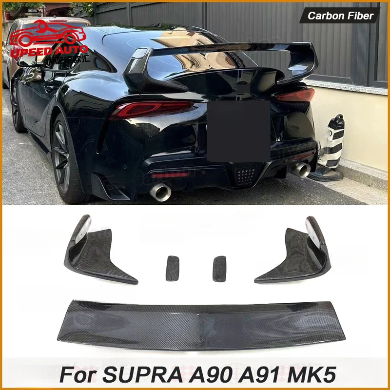 Suitable For Supra A90 A91 MK5 Real Carbon Tail Trunk Wing FRP Tuning Body Kit Rear Roof Lip Spoiler
Suitable For Supra A90 A91 MK5 Real Carbon Tail Trunk Wing FRP Tuning Body Kit Rear Roof Lip Spoiler