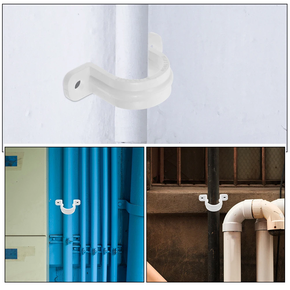 20 Pcs PVC Pipe Connector U Brackets Hose Clamp Tube Clamps for Mounting 32mm PVC Line Pipe Fittings Heavy Duty Clamps Plastic
20 Pcs PVC Pipe Connector U Brackets Hose Clamp Tube Clamps for Mounting 32mm PVC Line Pipe Fittings Heavy Duty Clamps Plastic