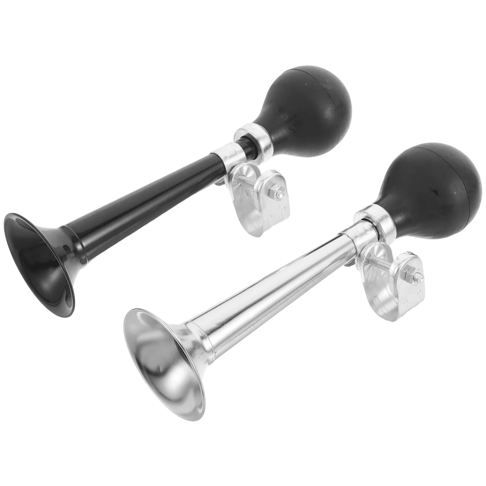 2pcs Bicycle Air Horn Metal Electroplated Durable Sound Loud Alarm 7 Inch Bike Accessories Retro Style Horns for Adults
2pcs Bicycle Air Horn Metal Electroplated Durable Sound Loud Alarm 7 Inch Bike Accessories Retro Style Horns for Adults