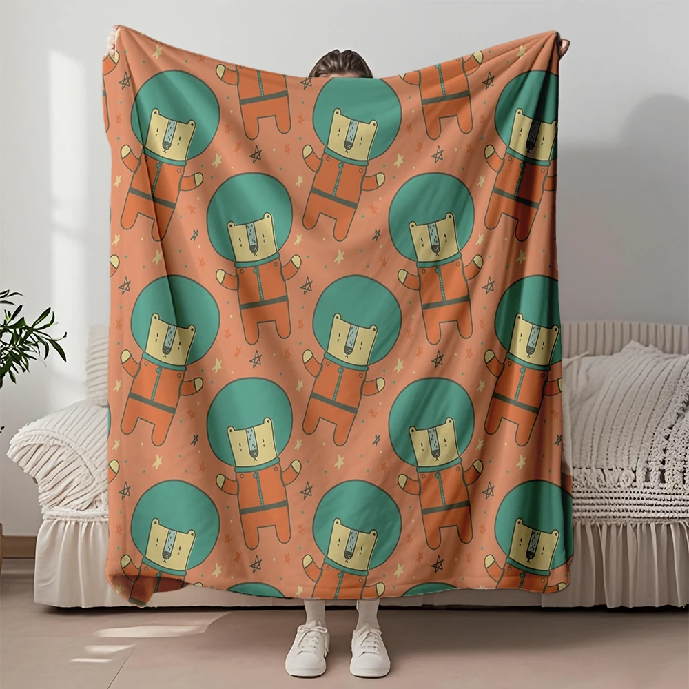 Flannel Soft Blanket Bearly There In Dreamsickle Floral Design Double-sided Throw Hotel-style Cover Fade-resistant Skin-friendly
Flannel Soft Blanket Bearly There In Dreamsickle Floral Design Double-sided Throw Hotel-style Cover Fade-resistant Skin-friendly