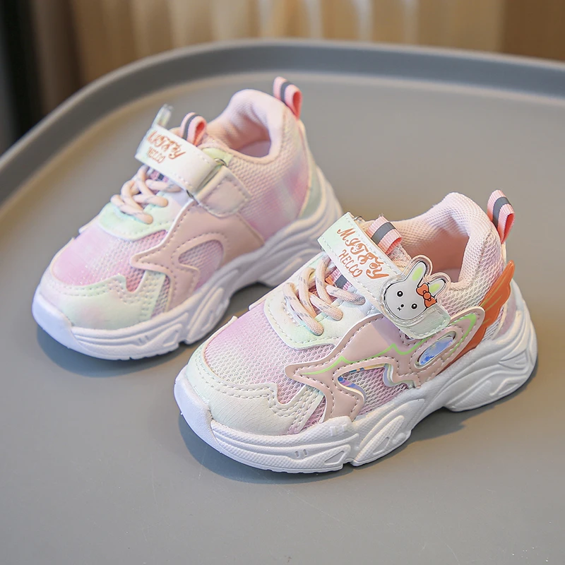 Korean Style Sport Shoes For Girls Trend Fashion Kid's Sneakers Ergonomics Anti-slippery Boy's Girl's Running Shoes Footwear
Korean Style Sport Shoes For Girls Trend Fashion Kid's Sneakers Ergonomics Anti-slippery Boy's Girl's Running Shoes Footwear
