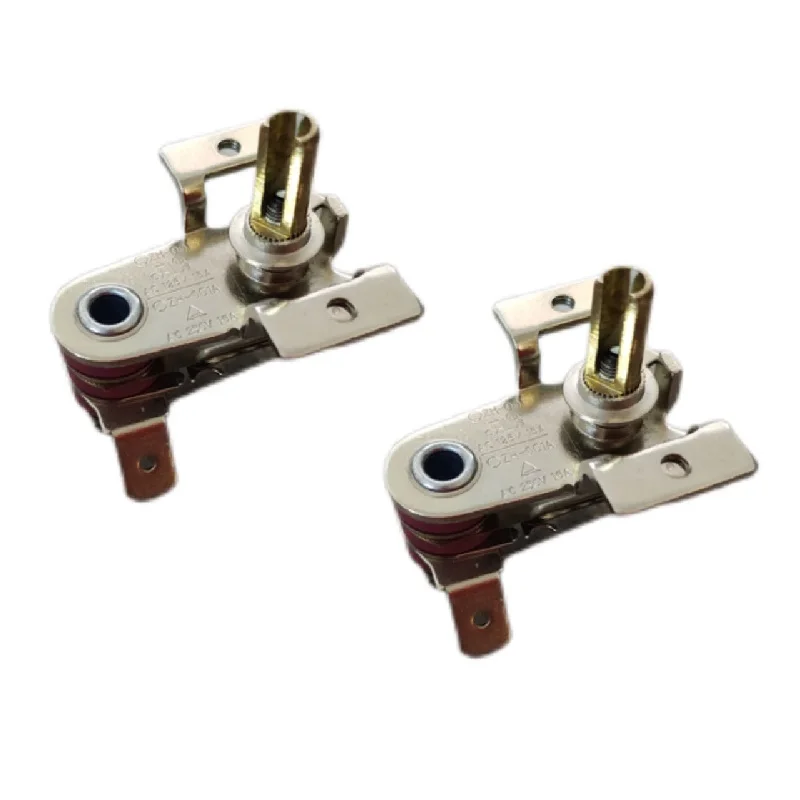 2pc Electric Oven Replacement Temp Controller KST-168 250V 16A T250 Thermostat 270 ° Angle M4 Screw Hole Switch 0-250 °
2pc Electric Oven Replacement Temp Controller KST-168 250V 16A T250 Thermostat 270 ° Angle M4 Screw Hole Switch 0-250 °