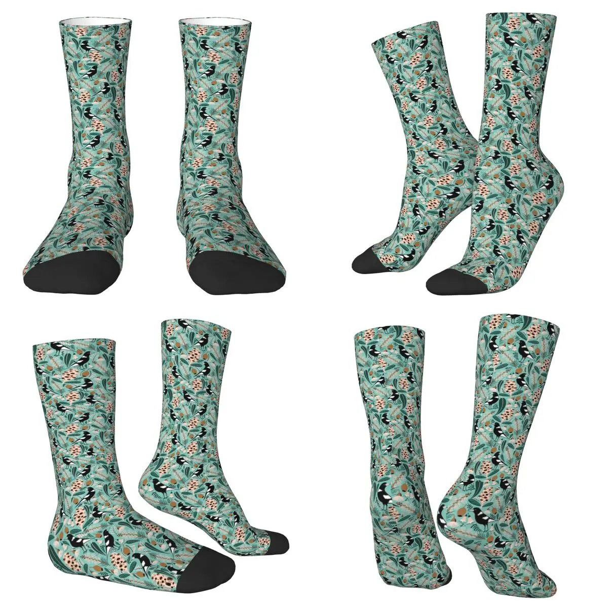 Australian Bush Magpies Socks Harajuku High Quality Stockings All Season Long Socks Accessories Man's Woman's Birthday Present
Australian Bush Magpies Socks Harajuku High Quality Stockings All Season Long Socks Accessories Man's Woman's Birthday Present