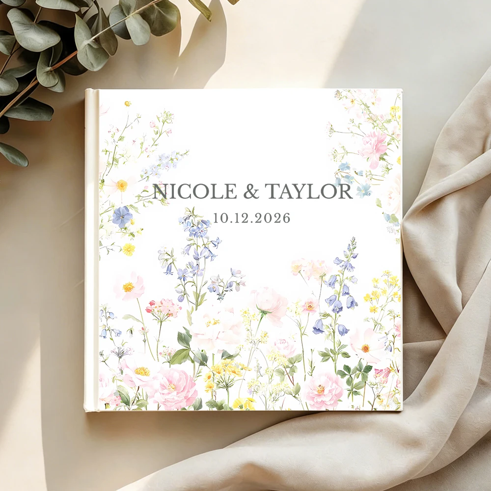 Square Floral Styles Guest Book, Personalized Wedding Guest Book, Custom Wedding Photo Album, Wedding Anniversary Gift
Square Floral Styles Guest Book, Personalized Wedding Guest Book, Custom Wedding Photo Album, Wedding Anniversary Gift