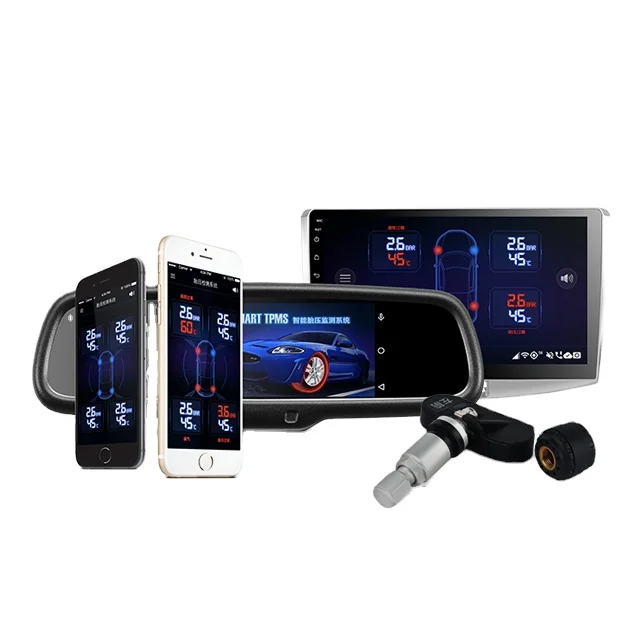 Датчики давления в шинах TPMS с синим зубом по хорошей цене для смартфонов Android и IOS
Датчики давления в шинах TPMS с синим зубом по хорошей цене для смартфонов Android и IOS