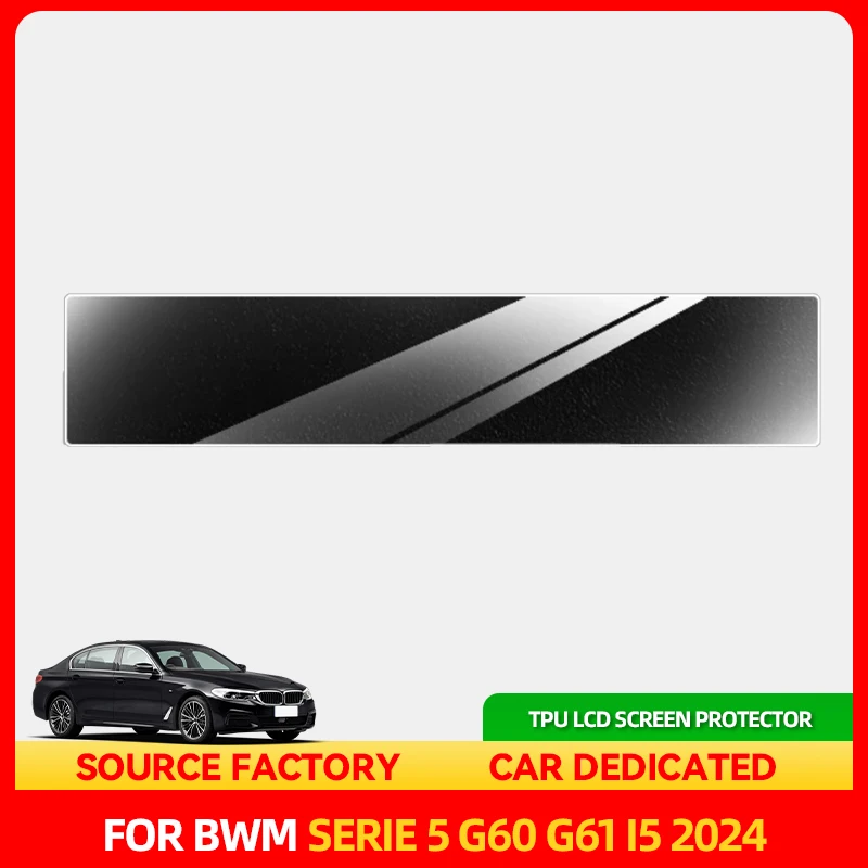 Стайлинговые молдинги для BMW серии 5 G60 G61 i5 2024, автомобильная навигация, защитная пленка, ЖК-экран, пленка из ТПУ, защита экрана, анти-
Стайлинговые молдинги для BMW серии 5 G60 G61 i5 2024, автомобильная навигация, защитная пленка, ЖК-экран, пленка из ТПУ, защита экрана, анти-