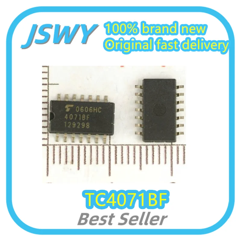 (10/100pcs) TC4071BF TC4071B Silkscreen 4071BF SOP14 Integrated Circuit IC Original Stock Electronics
(10/100pcs) TC4071BF TC4071B Silkscreen 4071BF SOP14 Integrated Circuit IC Original Stock Electronics