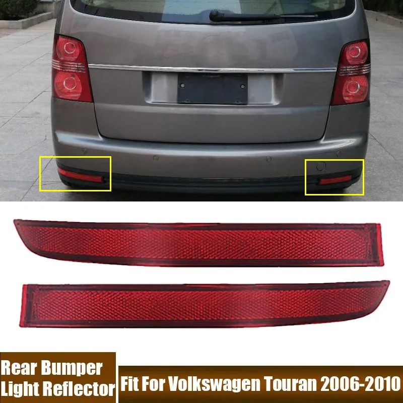 A Pair of Rear Bumper Light Reflective Strips Exterior Car Accessories Fit For Volkswagen Touran 2006-2010 1T0945105A,T0945106A
A Pair of Rear Bumper Light Reflective Strips Exterior Car Accessories Fit For Volkswagen Touran 2006-2010 1T0945105A,T0945106A