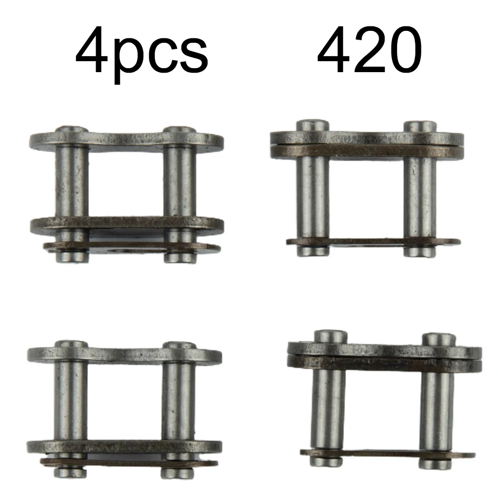 Part Links Practical Scooter Sprockets Tools 420 Chain 4PCS Accessories Connecting For ATV Motocross Brand New
Part Links Practical Scooter Sprockets Tools 420 Chain 4PCS Accessories Connecting For ATV Motocross Brand New