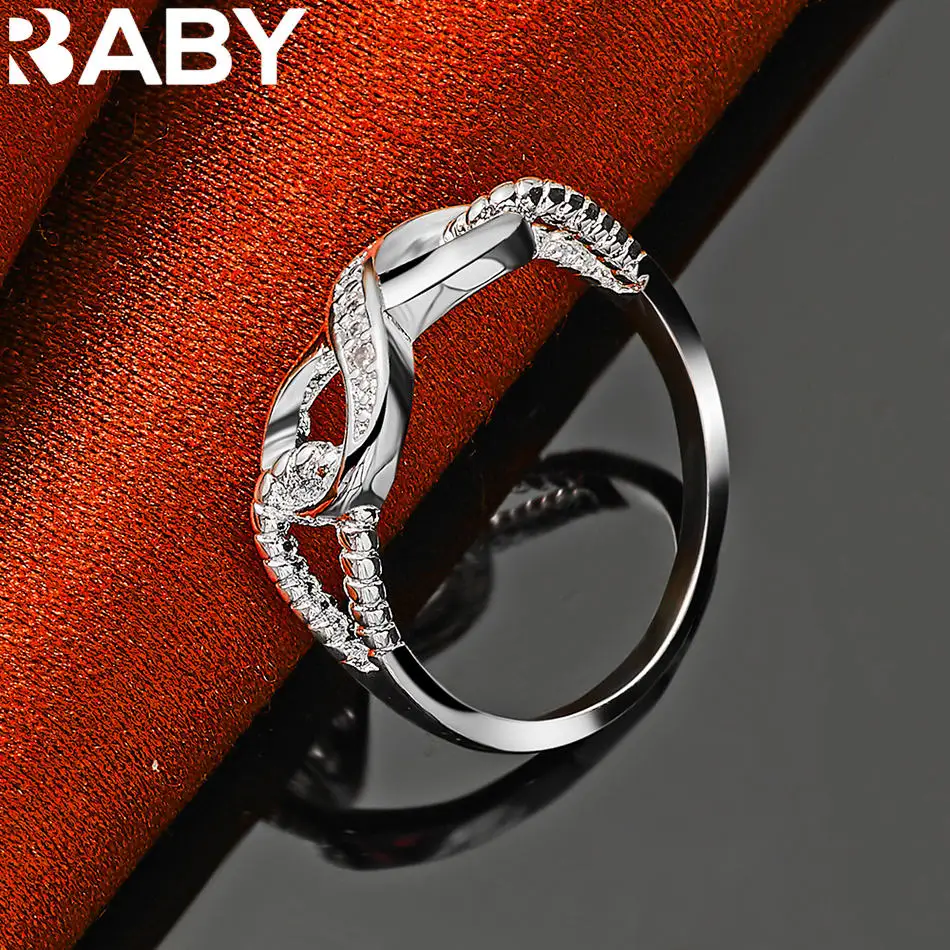 URBABY 925 Sterling Silver Zircon Geometry Engagement Ring For Women Fashion Jewelry Charm Grace Noble Wedding Accessories
URBABY 925 Sterling Silver Zircon Geometry Engagement Ring For Women Fashion Jewelry Charm Grace Noble Wedding Accessories