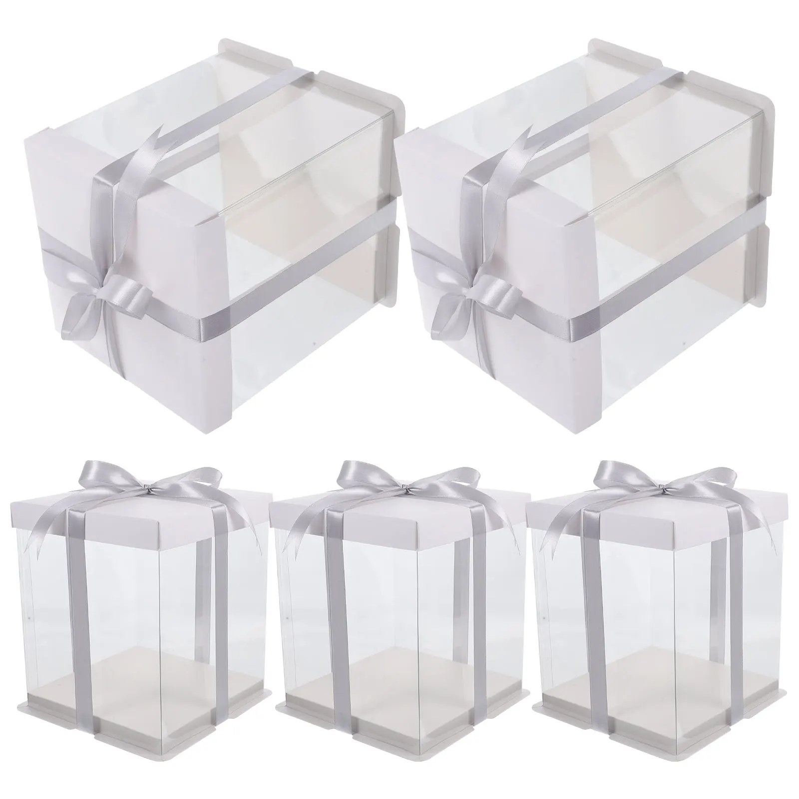 5Pcs Cake Packaging Box Delicate Decorative Cake Box for Dessert Packing Baking Carrier Lightweight Strong Protection
5Pcs Cake Packaging Box Delicate Decorative Cake Box for Dessert Packing Baking Carrier Lightweight Strong Protection