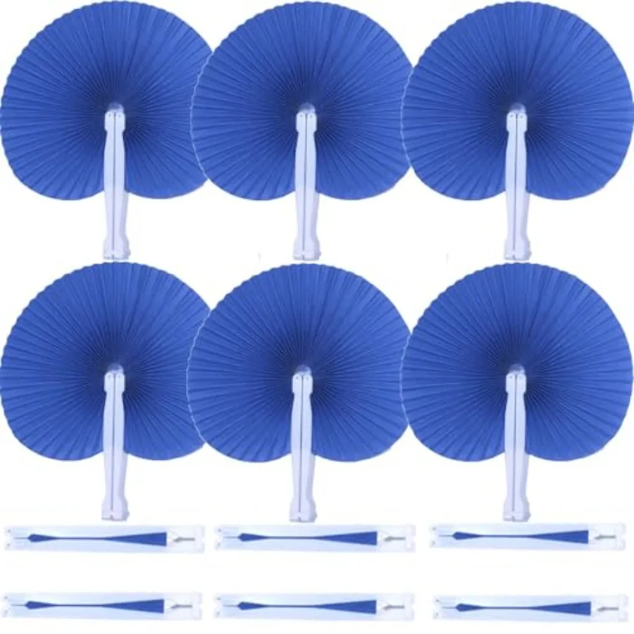 Bestage 20 Pieces Decorative Paper Folding Hand Fans Handheld, Round Wedding Foldable Fans Chinese and Japanese Fans Bulk for B
Bestage 20 Pieces Decorative Paper Folding Hand Fans Handheld, Round Wedding Foldable Fans Chinese and Japanese Fans Bulk for B
