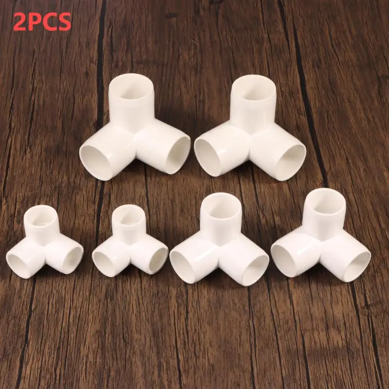 2PCS 3 Ways PVC Water Pipe Connector Fittings Garden Irrigation Home Aquarium Water Tube Fittings Joint Adapter
2PCS 3 Ways PVC Water Pipe Connector Fittings Garden Irrigation Home Aquarium Water Tube Fittings Joint Adapter