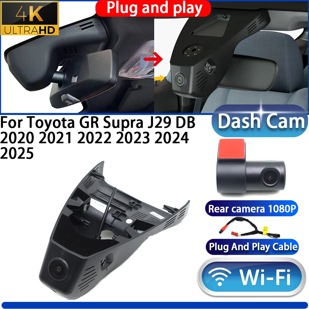 HighCity For Toyota GR Supra J29 DB 2020 2021 2022 2023 2024 2025 Dash Cam Camera DVR Night Vision Plug And Play Video Recorder
HighCity For Toyota GR Supra J29 DB 2020 2021 2022 2023 2024 2025 Dash Cam Camera DVR Night Vision Plug And Play Video Recorder
