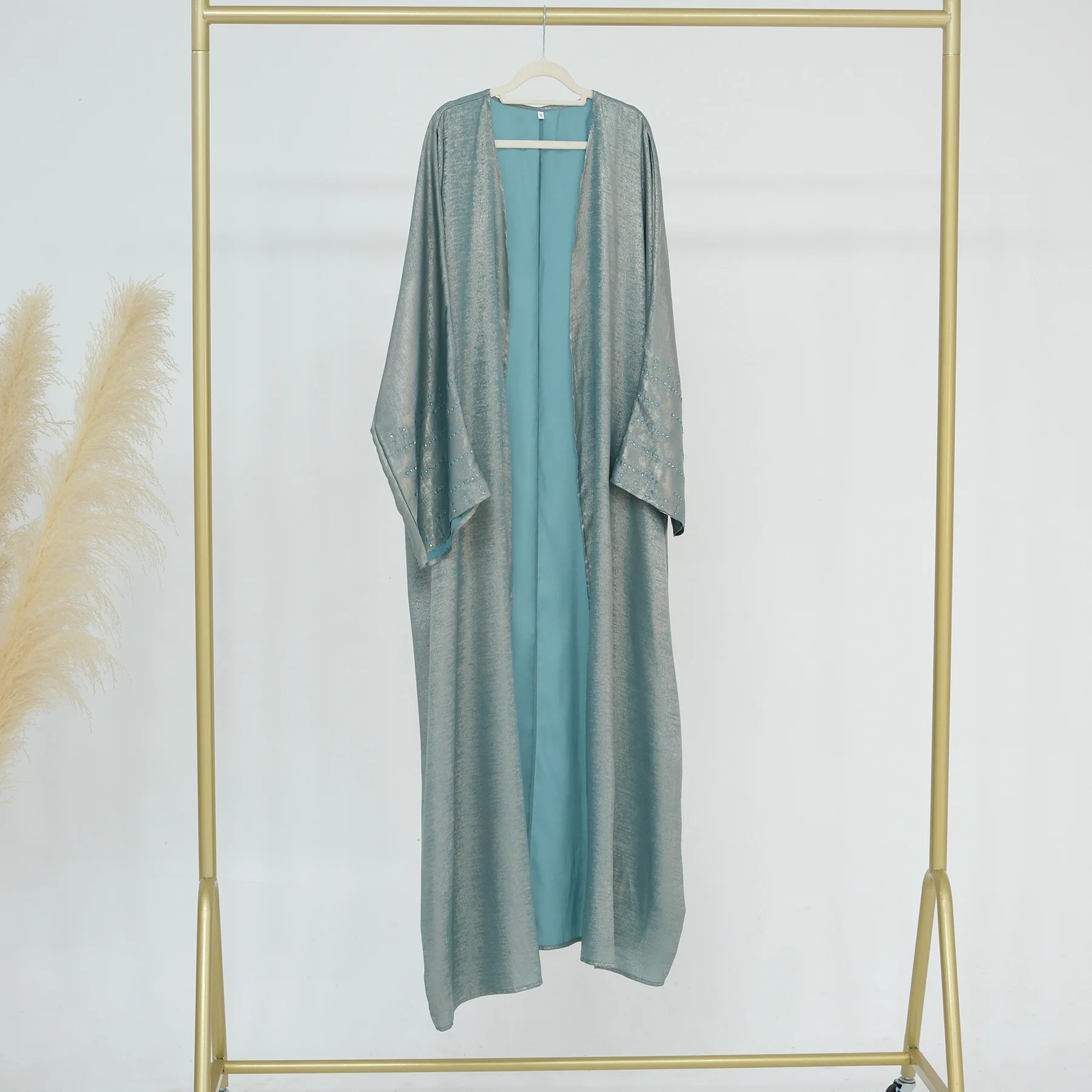 Eid Dubai Marocain Ramadan Women Open Kimono Jalabiya Caftan Abaya Kaftan Long Dress Arab Robe Modest Casual Islam Clothing Gown
Eid Dubai Marocain Ramadan Women Open Kimono Jalabiya Caftan Abaya Kaftan Long Dress Arab Robe Modest Casual Islam Clothing Gown