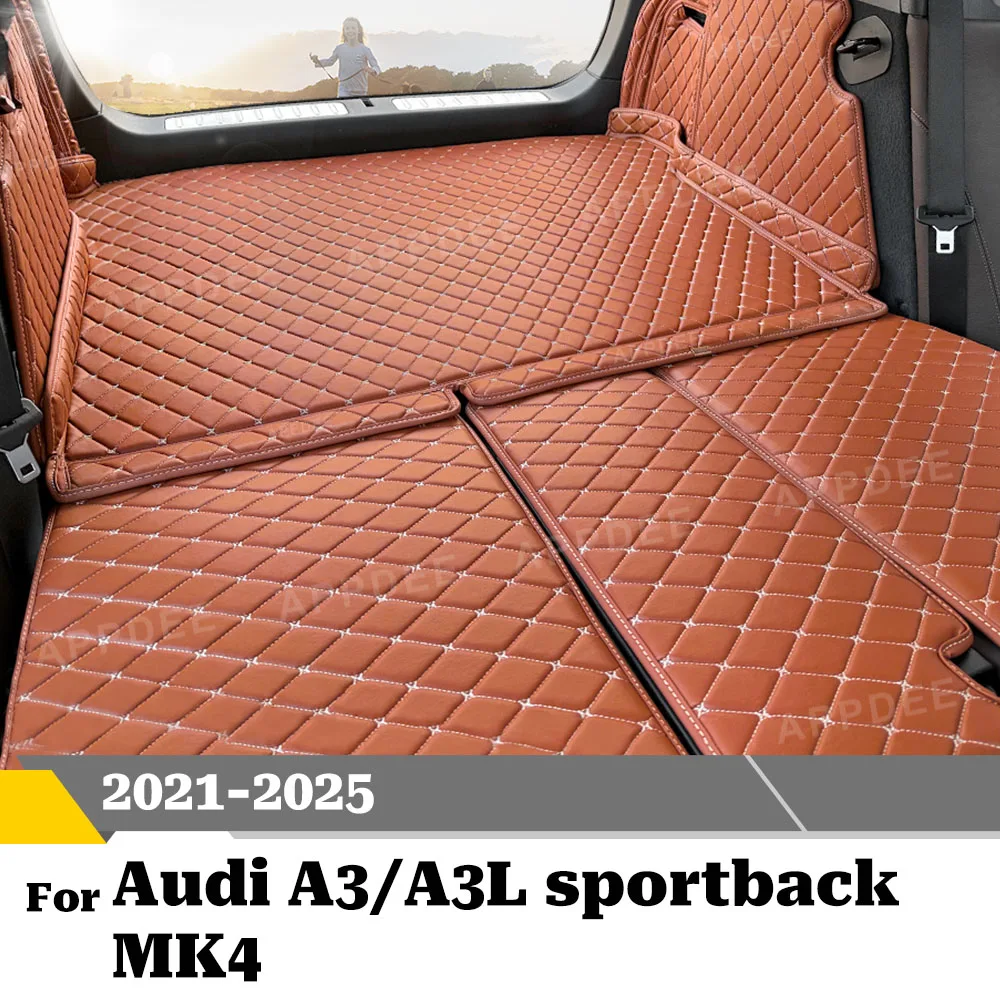 APPDEE для Audi A3/A3L sportback MK4 2021-2025 24 23 22, коврик для багажника с полным покрытием, автомобильный грузовой вкладыш, аксессуары для интерьера
APPDEE для Audi A3/A3L sportback MK4 2021-2025 24 23 22, коврик для багажника с полным покрытием, автомобильный грузовой вкладыш, аксессуары для интерьера