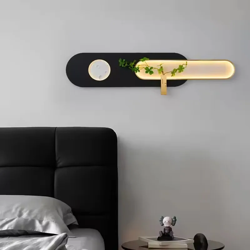 Modern LED Wall Lamp Plant Decoration Lighting for Living Room Background Hotel Corridor Hallway Creative Minimalist Wall Light
Modern LED Wall Lamp Plant Decoration Lighting for Living Room Background Hotel Corridor Hallway Creative Minimalist Wall Light