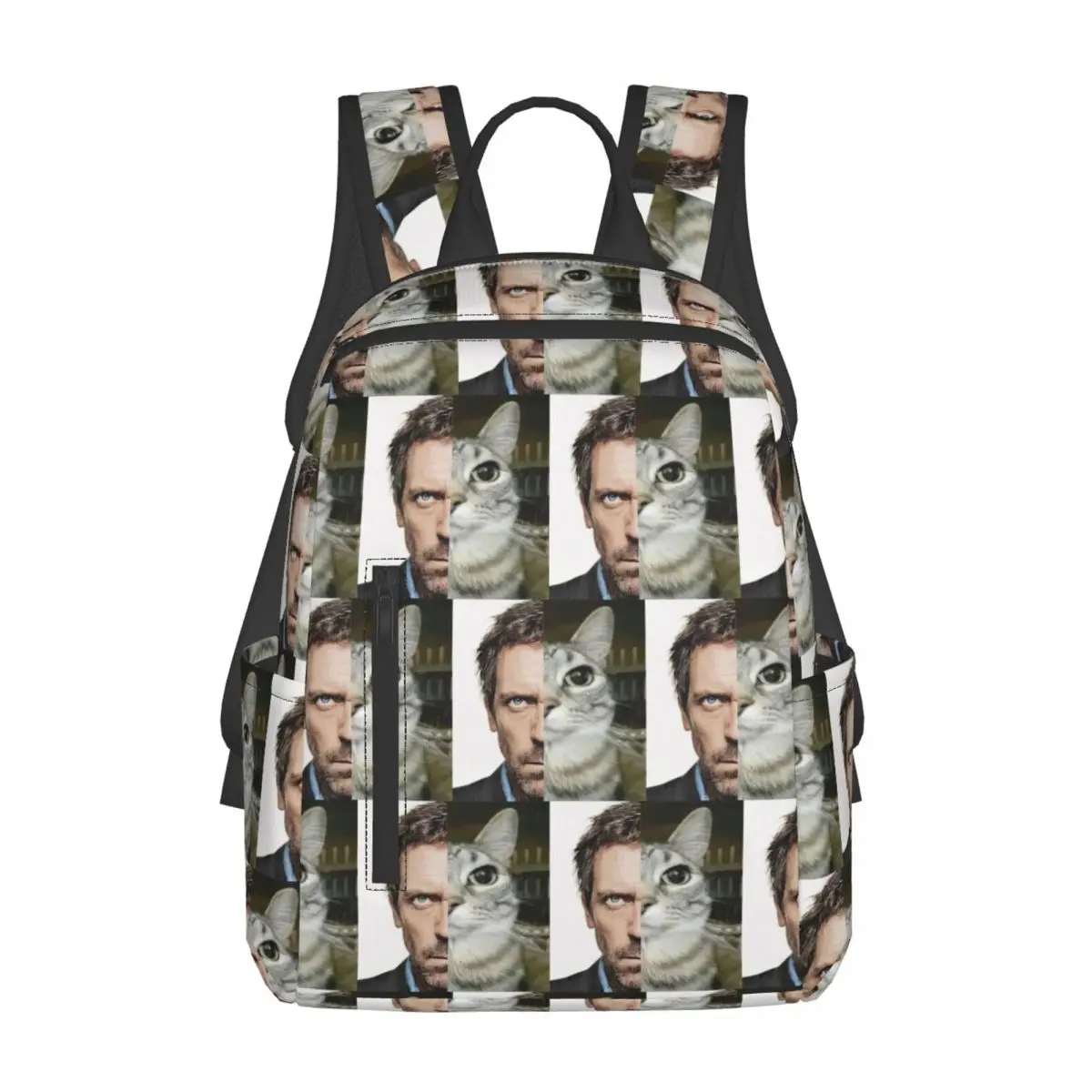 House MD Cat Meme Backpack Daypack Large Capacity Boys Girls BookBag School Bag Shoulder Bags for Men Women
House MD Cat Meme Backpack Daypack Large Capacity Boys Girls BookBag School Bag Shoulder Bags for Men Women