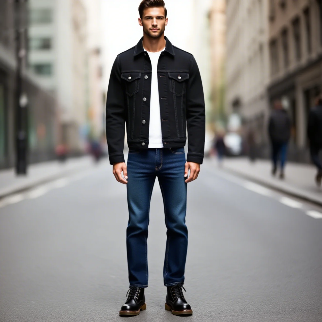 2025 Autumn Men Solid Denim Jackets Fashion Motorcycle Vintage Jeans Jackets Hommes Slim Fit Cotton Casual Black Blue Coats
2025 Autumn Men Solid Denim Jackets Fashion Motorcycle Vintage Jeans Jackets Hommes Slim Fit Cotton Casual Black Blue Coats