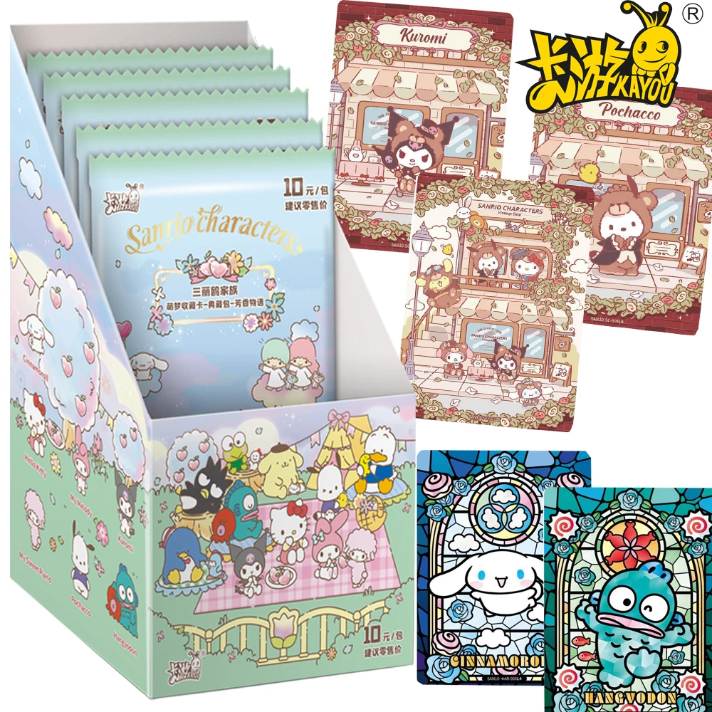 KAYOU Sanrio Characters Cards Pochacco Pompompurin Anime Rose Cafe Cute Bear Cosplay Collection Cards Boys Girls Hobbies Gifts
KAYOU Sanrio Characters Cards Pochacco Pompompurin Anime Rose Cafe Cute Bear Cosplay Collection Cards Boys Girls Hobbies Gifts