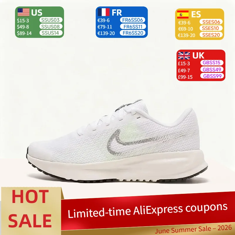 Nike RUN DEFY Women's Low-Top Running Shoes: Minimalist, Durable, Comfortable, Supportive, and Breathable – White HM9593-104
Nike RUN DEFY Women's Low-Top Running Shoes: Minimalist, Durable, Comfortable, Supportive, and Breathable – White HM9593-104