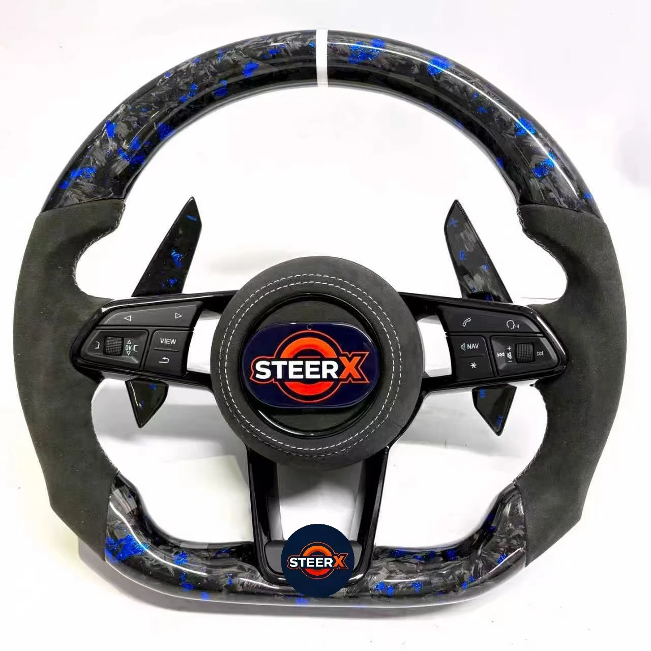 Кованый руль из алькантары из углеродного волокна для Audi R8 TT TTS TTRS 2016-2023
Кованый руль из алькантары из углеродного волокна для Audi R8 TT TTS TTRS 2016-2023