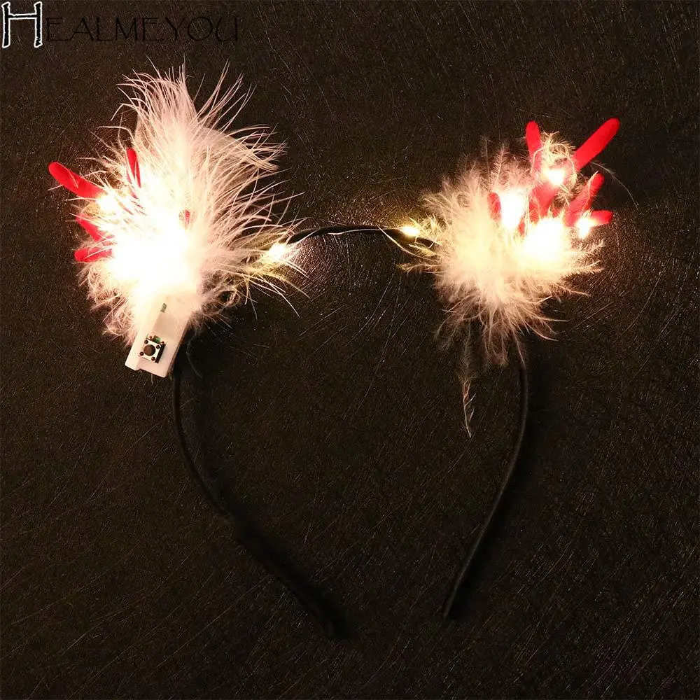 Headwear Party Plush Funny Vocal Concert Cosplay Korean Style Hairbands Women Hair Hoops Christmas Headbands Elk Antler
Headwear Party Plush Funny Vocal Concert Cosplay Korean Style Hairbands Women Hair Hoops Christmas Headbands Elk Antler