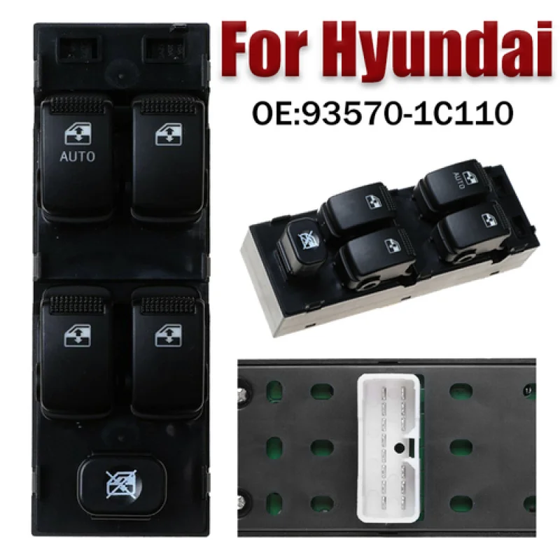 A+ ABS Car Window Control Switch 93570-1C110 935701C110 For Hyundai Getz 2003-2010
A+ ABS Car Window Control Switch 93570-1C110 935701C110 For Hyundai Getz 2003-2010