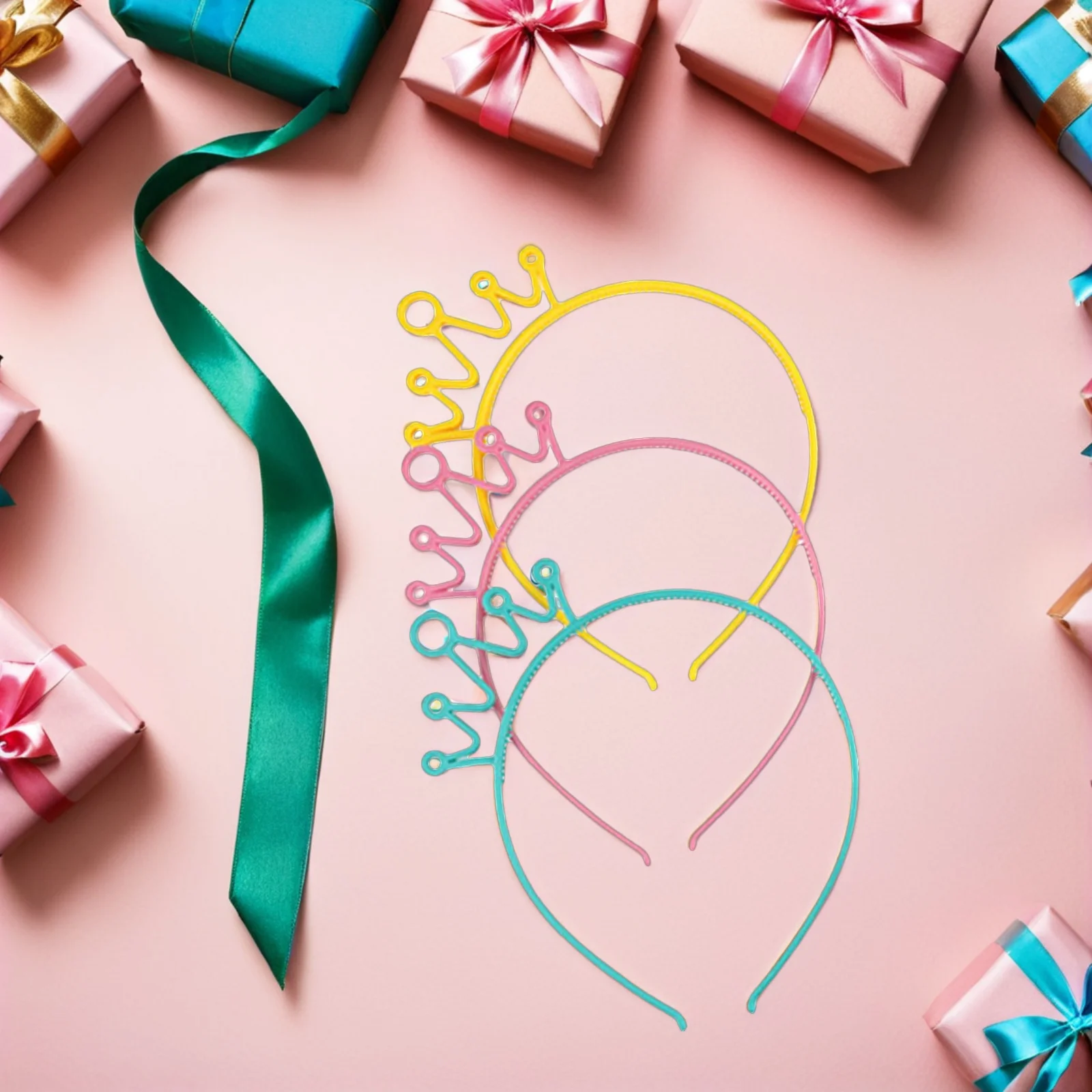 30Pcs Princess Crown Headbands Plastic Candy Color Tiara Birthday Party Hair Bands Girls Accessories Plastic Crown
30Pcs Princess Crown Headbands Plastic Candy Color Tiara Birthday Party Hair Bands Girls Accessories Plastic Crown