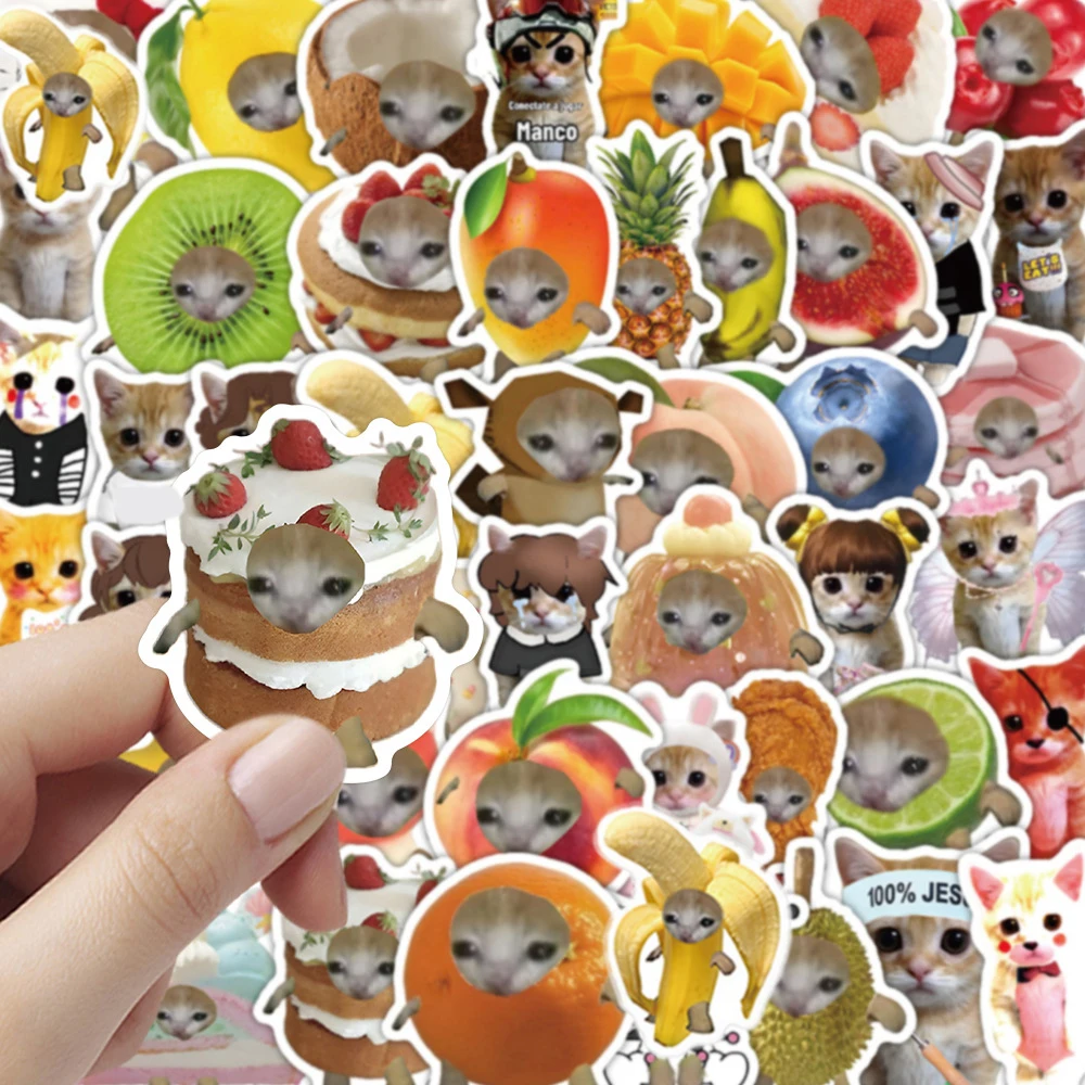 10/30/70pcs Cartoon Cute Food Cat Stickers Funny MEME Graffiti Decal DIY Motorcycle Phone Luggage Car Decoration Sticker Kid Toy
10/30/70pcs Cartoon Cute Food Cat Stickers Funny MEME Graffiti Decal DIY Motorcycle Phone Luggage Car Decoration Sticker Kid Toy