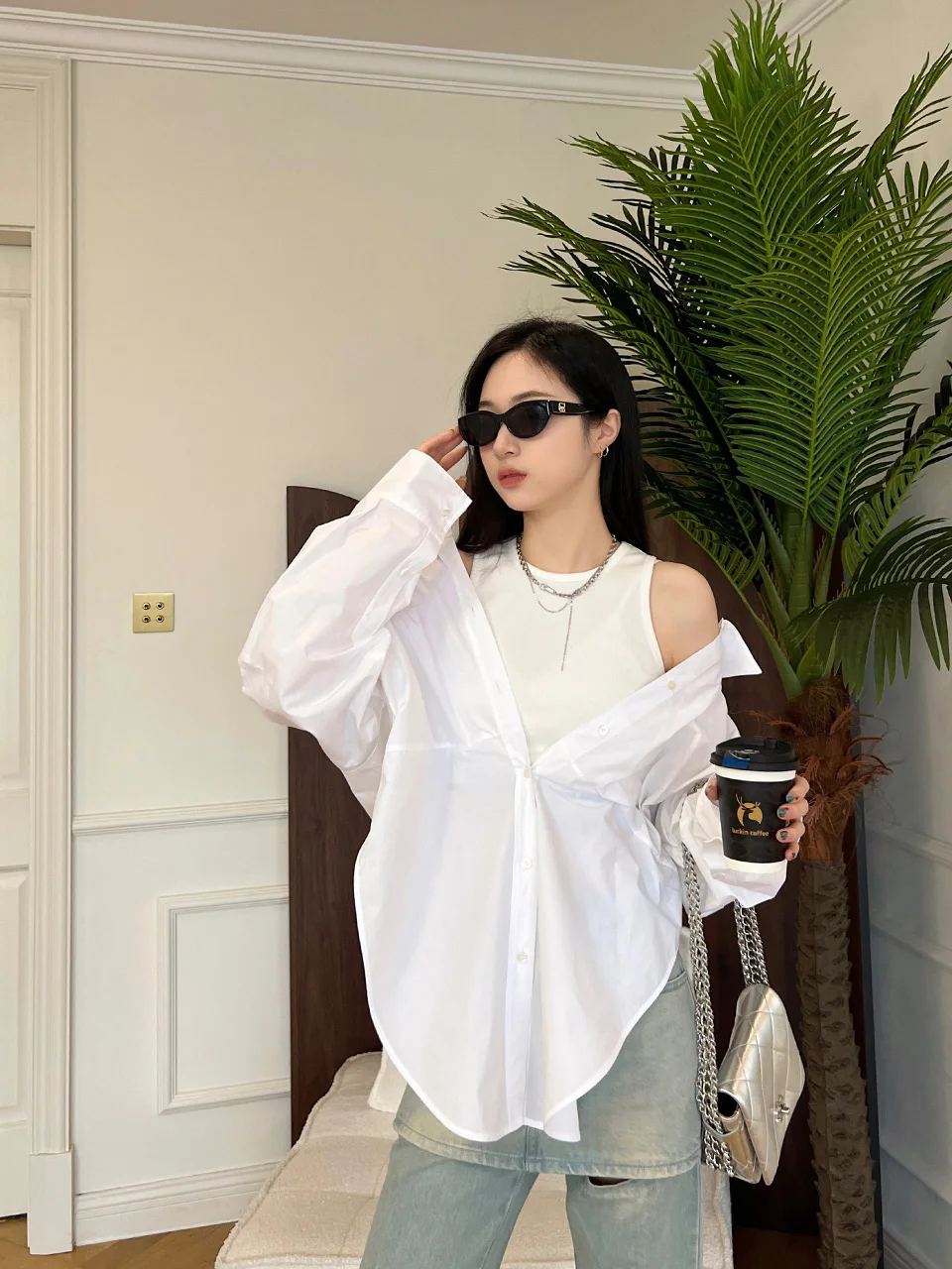 Early Spring Layered Cotton Loose Fit irt Sle Handpied by Store 3YCH Women's Faion Spring Collection
Early Spring Layered Cotton Loose Fit irt Sle Handpied by Store 3YCH Women's Faion Spring Collection