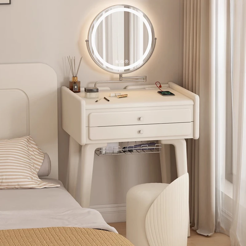 Cream wind dresser, small 60cm bedside table, bedroom girls bedside table, makeup integrated desk
Cream wind dresser, small 60cm bedside table, bedroom girls bedside table, makeup integrated desk