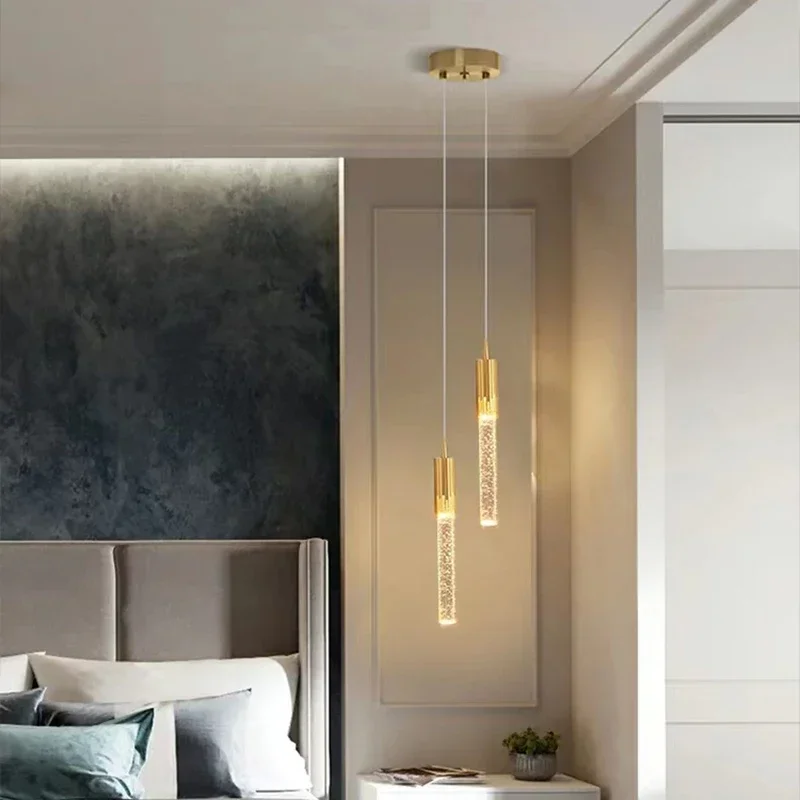 Creative Crystal Single Two Heads Long Chandelier TV Background Wall Scandinavian Personality Bedroom Small Chandelier
Creative Crystal Single Two Heads Long Chandelier TV Background Wall Scandinavian Personality Bedroom Small Chandelier