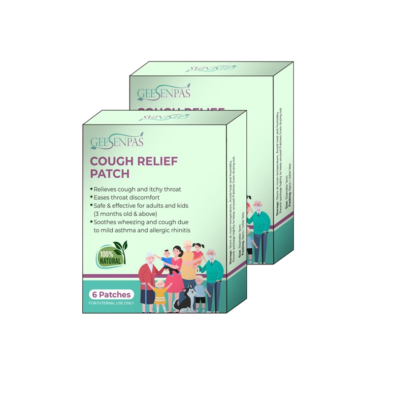6pcs/Box Effective Cough Relief Patch Relieve Asthma Treatment Excessive Phlegm Itching Treat Cough Patch Chinese Medicine
6pcs/Box Effective Cough Relief Patch Relieve Asthma Treatment Excessive Phlegm Itching Treat Cough Patch Chinese Medicine