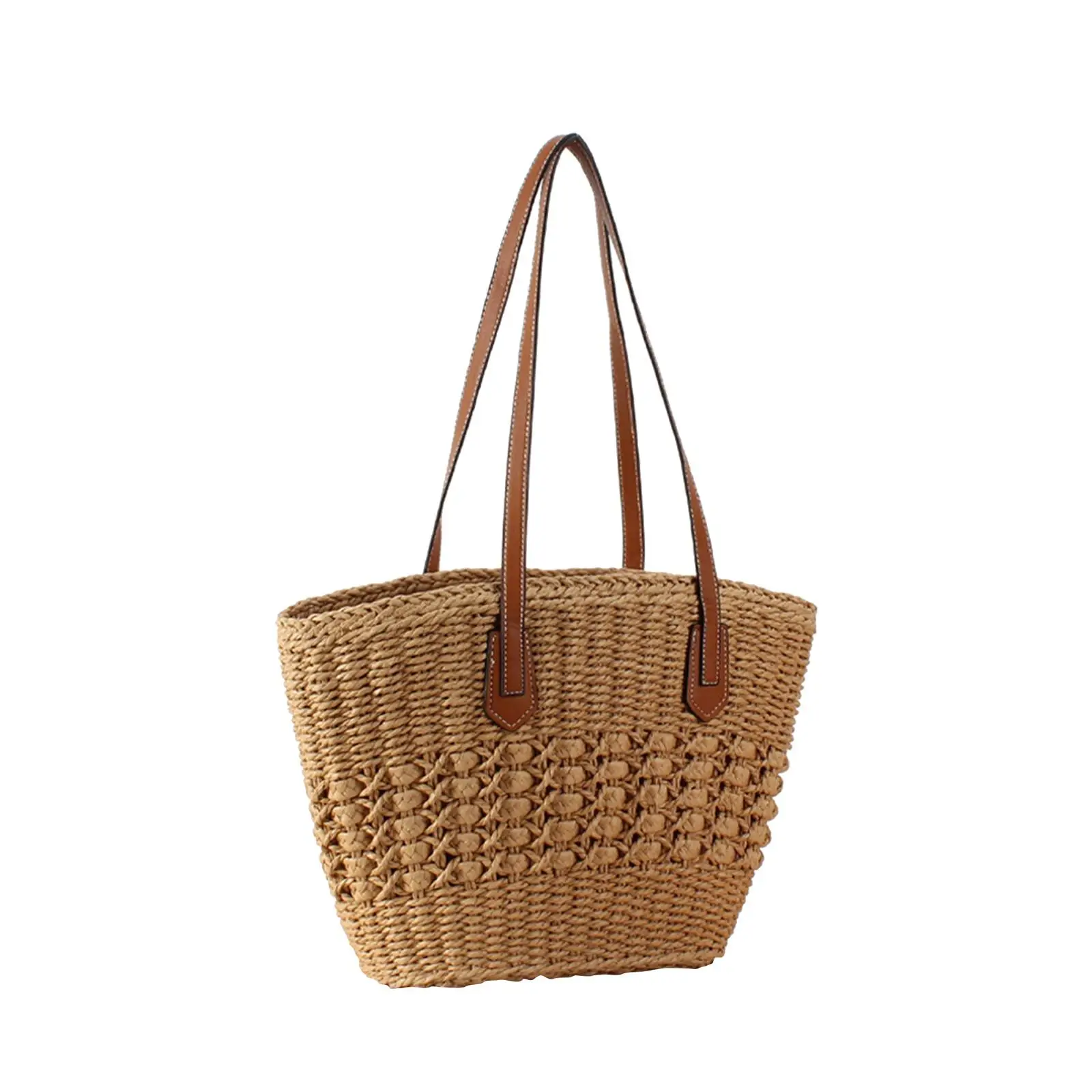 Women Shoulder Bag, Travel Bag, Fashion Portable Shopping Bag, Female Beach Bag Boho Woven Handbag for Spring Outdoor Party
Women Shoulder Bag, Travel Bag, Fashion Portable Shopping Bag, Female Beach Bag Boho Woven Handbag for Spring Outdoor Party