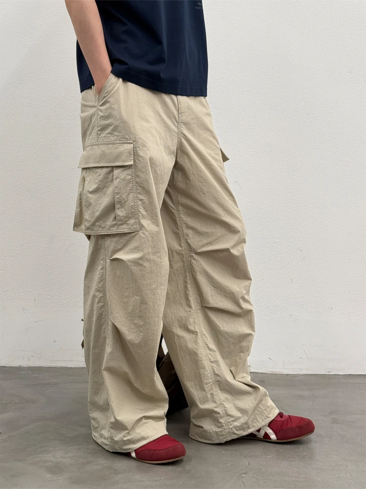 Loose Fit Nylon Workwear Trousers for Men Roaringwild a Arch Howling Beast American Sle Paratrooper Casual Pants
Loose Fit Nylon Workwear Trousers for Men Roaringwild a Arch Howling Beast American Sle Paratrooper Casual Pants