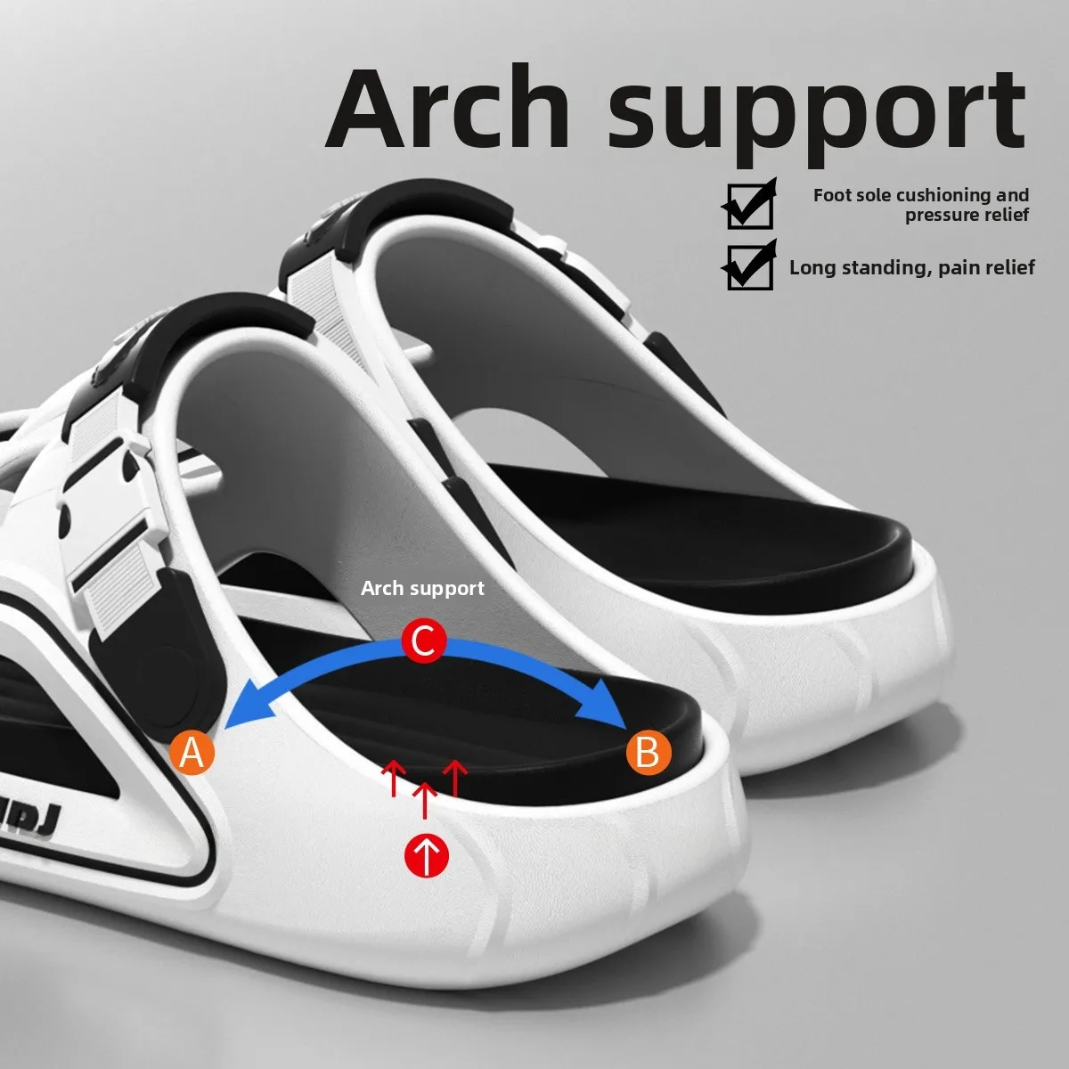 Men's Sporty Thick Bottom Slippers Summer Outdoor Wear Soft Bottom Slip-On Anti-Slip Deodorant Flip Flops Comfortable EVA Mat...
Men's Sporty Thick Bottom Slippers Summer Outdoor Wear Soft Bottom Slip-On Anti-Slip Deodorant Flip Flops Comfortable EVA Mat...
