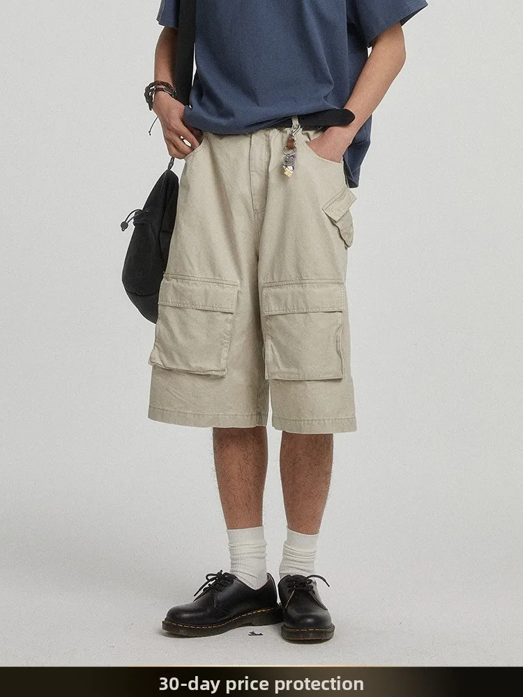 Ретро-шорты в японском стиле для мужчин, летние повседневные, простые, прямого кроя, с пятью карманами, однотонные, молодежные, хлопковые
Ретро-шорты в японском стиле для мужчин, летние повседневные, простые, прямого кроя, с пятью карманами, однотонные, молодежные, хлопковые