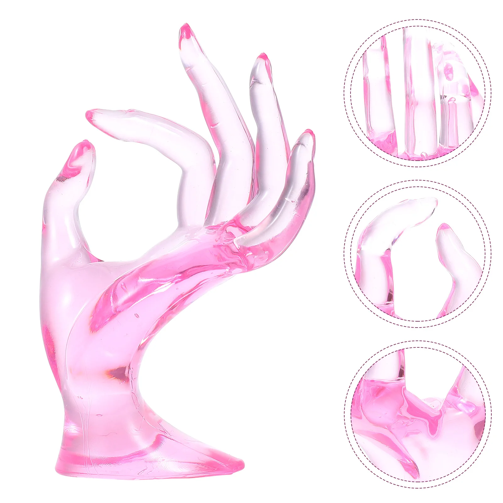 Ring Display Stand Desktop Jewelry Holder Elegant Necklace Tray Hand Model Plastic Decorative Bracelet Store Decoration
Ring Display Stand Desktop Jewelry Holder Elegant Necklace Tray Hand Model Plastic Decorative Bracelet Store Decoration
