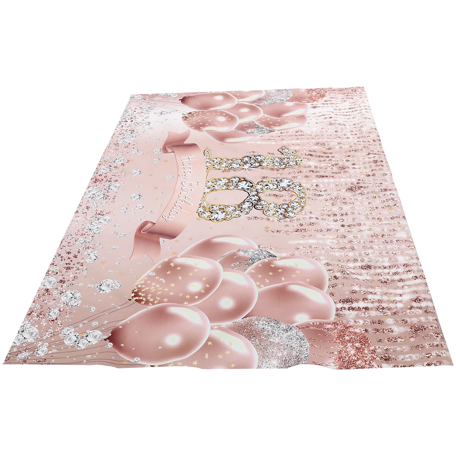 18th Birthday Rose Gold Balloon Backdrop Banner Durable Polyester Party Decoration Photo Booth Background Banner for Birthday 
18th Birthday Rose Gold Balloon Backdrop Banner Durable Polyester Party Decoration Photo Booth Background Banner for Birthday
