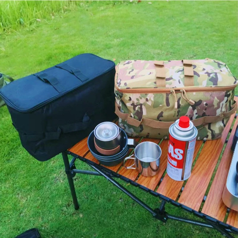 Outdoor Storage Bag Portable Camping Picnic Gas Stove Tools Handbag Tableware Stove Storage Large Capacity Compartment
Outdoor Storage Bag Portable Camping Picnic Gas Stove Tools Handbag Tableware Stove Storage Large Capacity Compartment