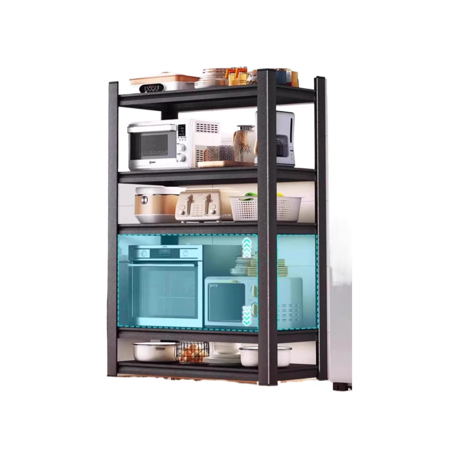 Кухонная многофункциональная полка, бытовая напольная многослойная встроенная полка для шкафа, стеллаж для хранения микроволновой печи
Кухонная многофункциональная полка, бытовая напольная многослойная встроенная полка для шкафа, стеллаж для хранения микроволновой печи