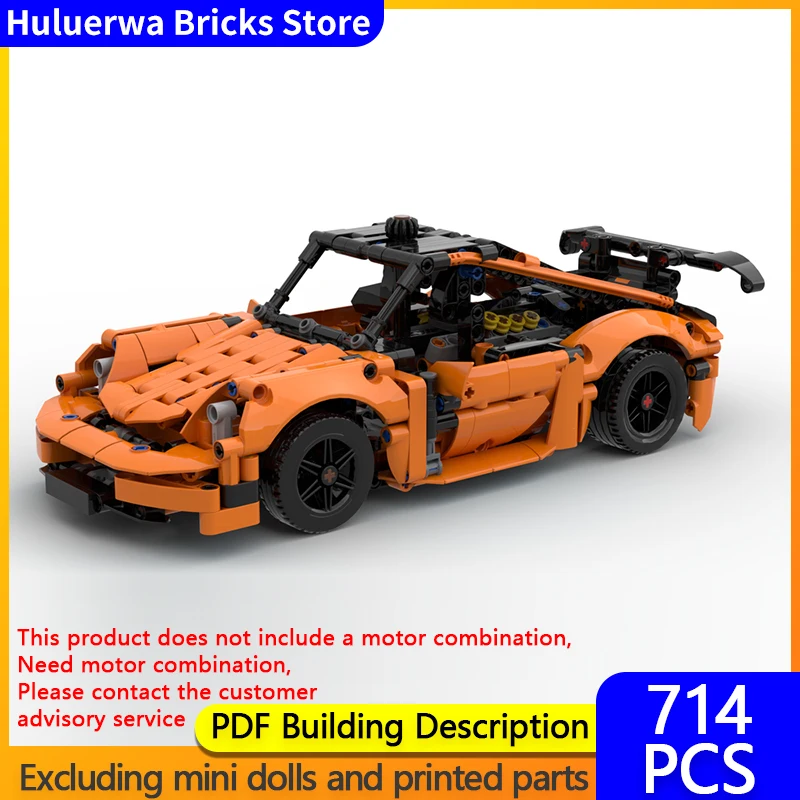 Модель городской автомобиль MOC, строительные кирпичи, высокопроизводительный спортивный автомобиль, модульная технология, детские праздничные подарки, сборка игрушек, костюм 
Модель городской автомобиль MOC, строительные кирпичи, высокопроизводительный спортивный автомобиль, модульная технология, детские праздничные подарки, сборка игрушек, костюм