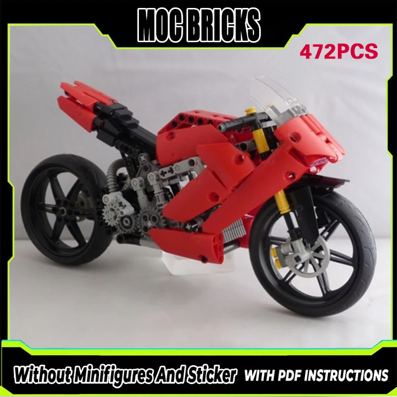 City Car Model MOC Building Bricks High Performance Motorcycle Modular Technology Gifts Holiday Assemble Children Toys Suit
City Car Model MOC Building Bricks High Performance Motorcycle Modular Technology Gifts Holiday Assemble Children Toys Suit