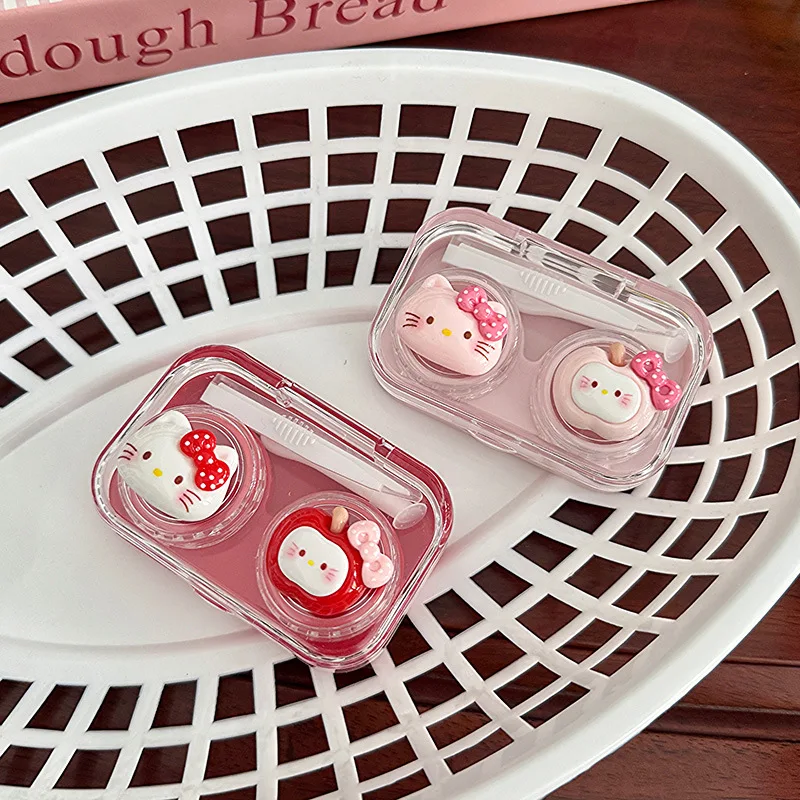 Hello Kitty Contact Lens Box Cartoon Bow Square Matching Box Storage Box Decorative Accessories Leak Proof Companion Wholesale
Hello Kitty Contact Lens Box Cartoon Bow Square Matching Box Storage Box Decorative Accessories Leak Proof Companion Wholesale