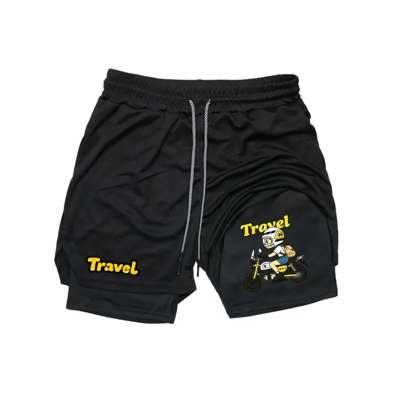 Comfortable Elastic 2 in 1 Workout Running Short for Men Gym Athletic with Compression Liner Phone Pocket Towel Loop Double Deck
Comfortable Elastic 2 in 1 Workout Running Short for Men Gym Athletic with Compression Liner Phone Pocket Towel Loop Double Deck