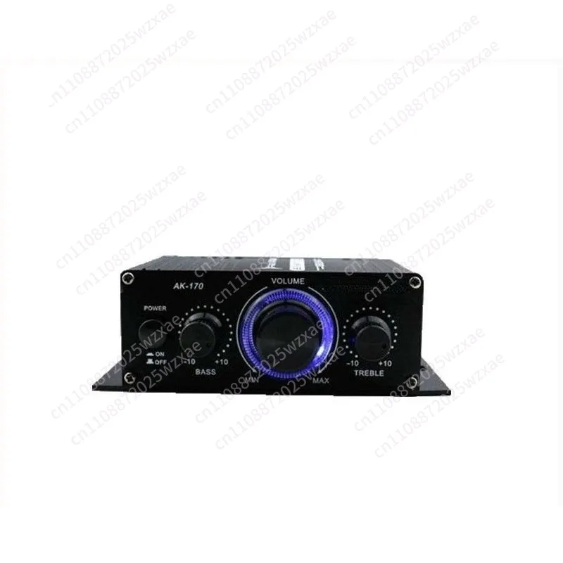 Small power amplifier AK-170 power amplifier 12V dual channel power amplifier
Small power amplifier AK-170 power amplifier 12V dual channel power amplifier
