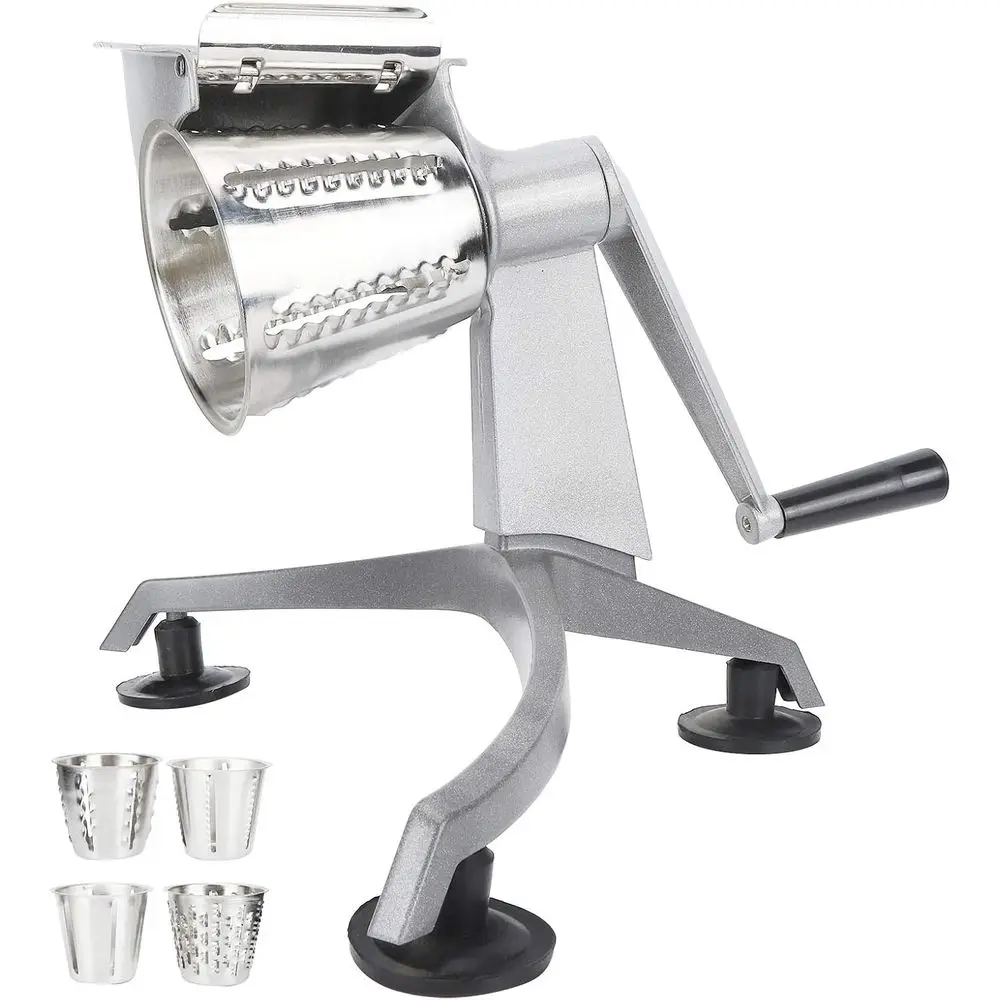 Hand Crank 5-in-1 Vegetable Cutter: Speedy Slicer, Grater, and Chopper for Kitchen
Hand Crank 5-in-1 Vegetable Cutter: Speedy Slicer, Grater, and Chopper for Kitchen